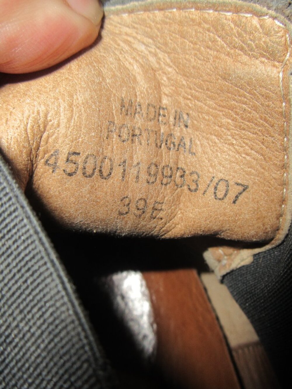 Birkenstock Stalon ll Chelsea gray Pull On Leather Boots Womens SZ 39 E 8 N - Picture 7 of 7